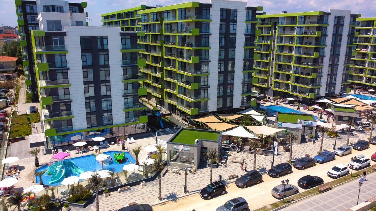 Cristalex Studio Aparthotel Pool & Spa Mamaia Nord Navodari Ngoại thất bức ảnh