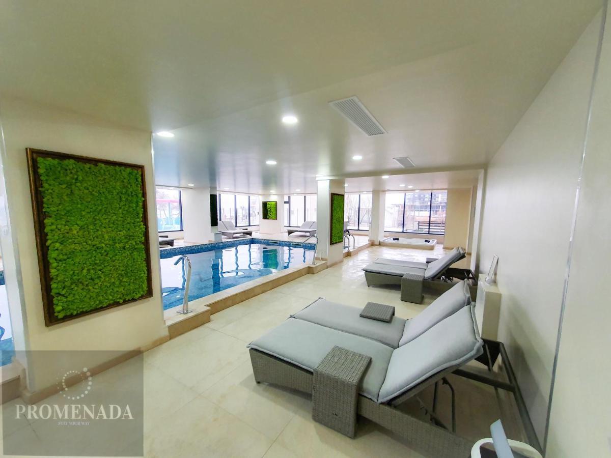 Cristalex Studio Aparthotel Pool & Spa Mamaia Nord Navodari Ngoại thất bức ảnh