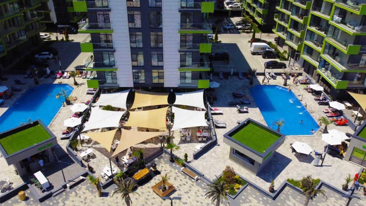 Cristalex Studio Aparthotel Pool & Spa Mamaia Nord Navodari Ngoại thất bức ảnh