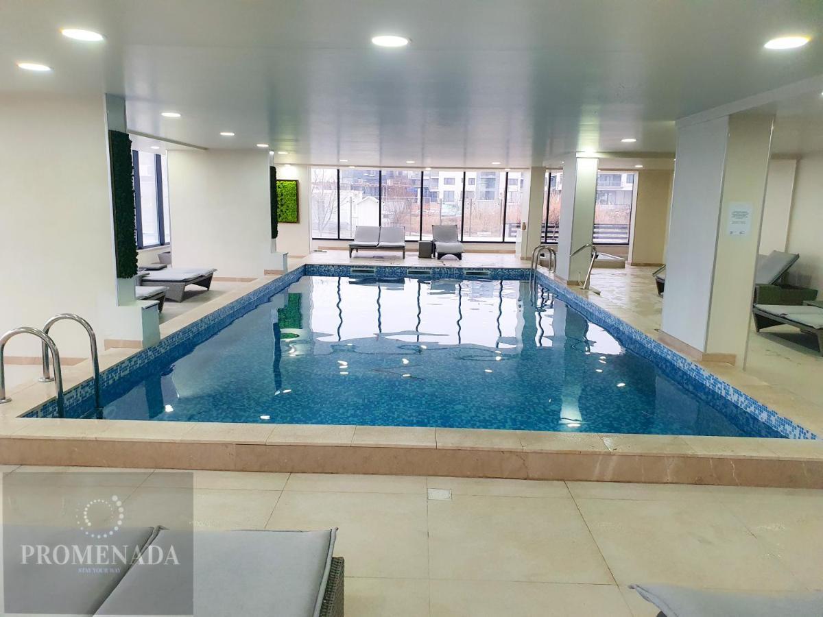 Cristalex Studio Aparthotel Pool & Spa Mamaia Nord Navodari Ngoại thất bức ảnh
